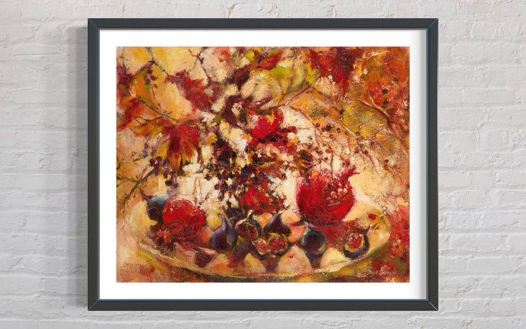 Figs, Grapes and Pomegranates Limited Edition Print